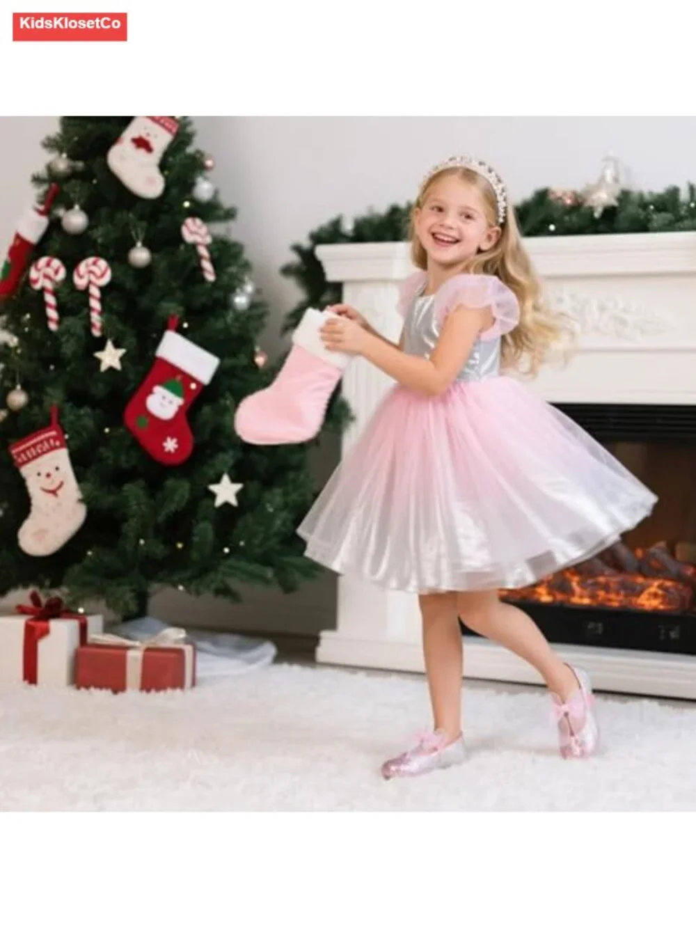Toddler Girls Mary Jane Ballet Flats Dress Shoes